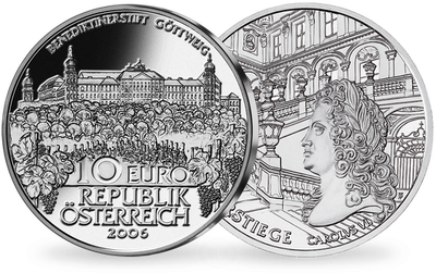 10-Euro-Silbermünze 2006 ''Stift Göttweig''